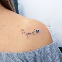 unique husband name tattoo