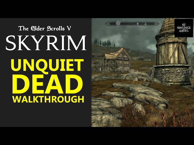 the unquiet dead skyrim