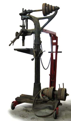 old belt driven drill press