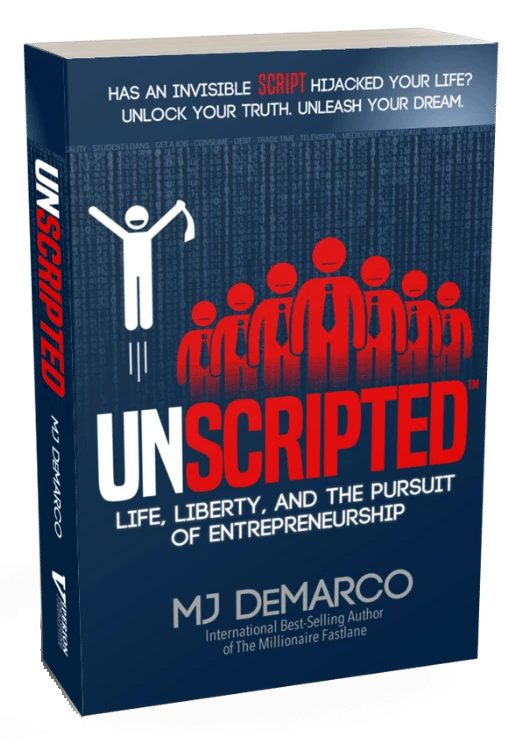 unscripted book mj demarco