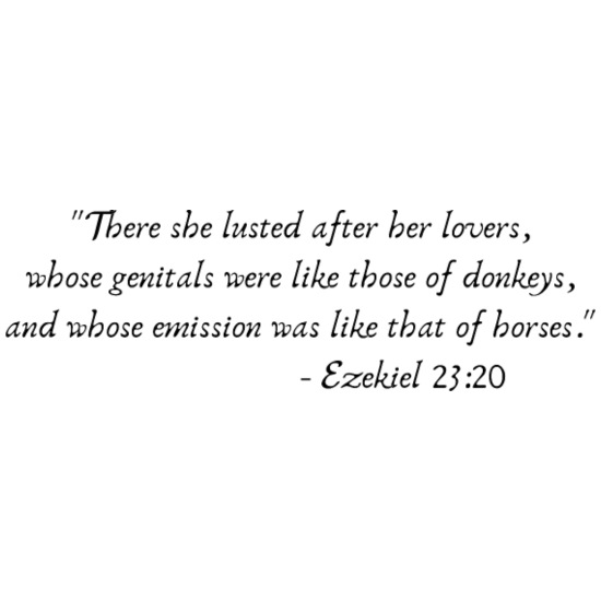 ezekial 23:20