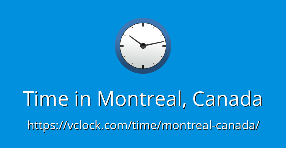 current time in montreal
