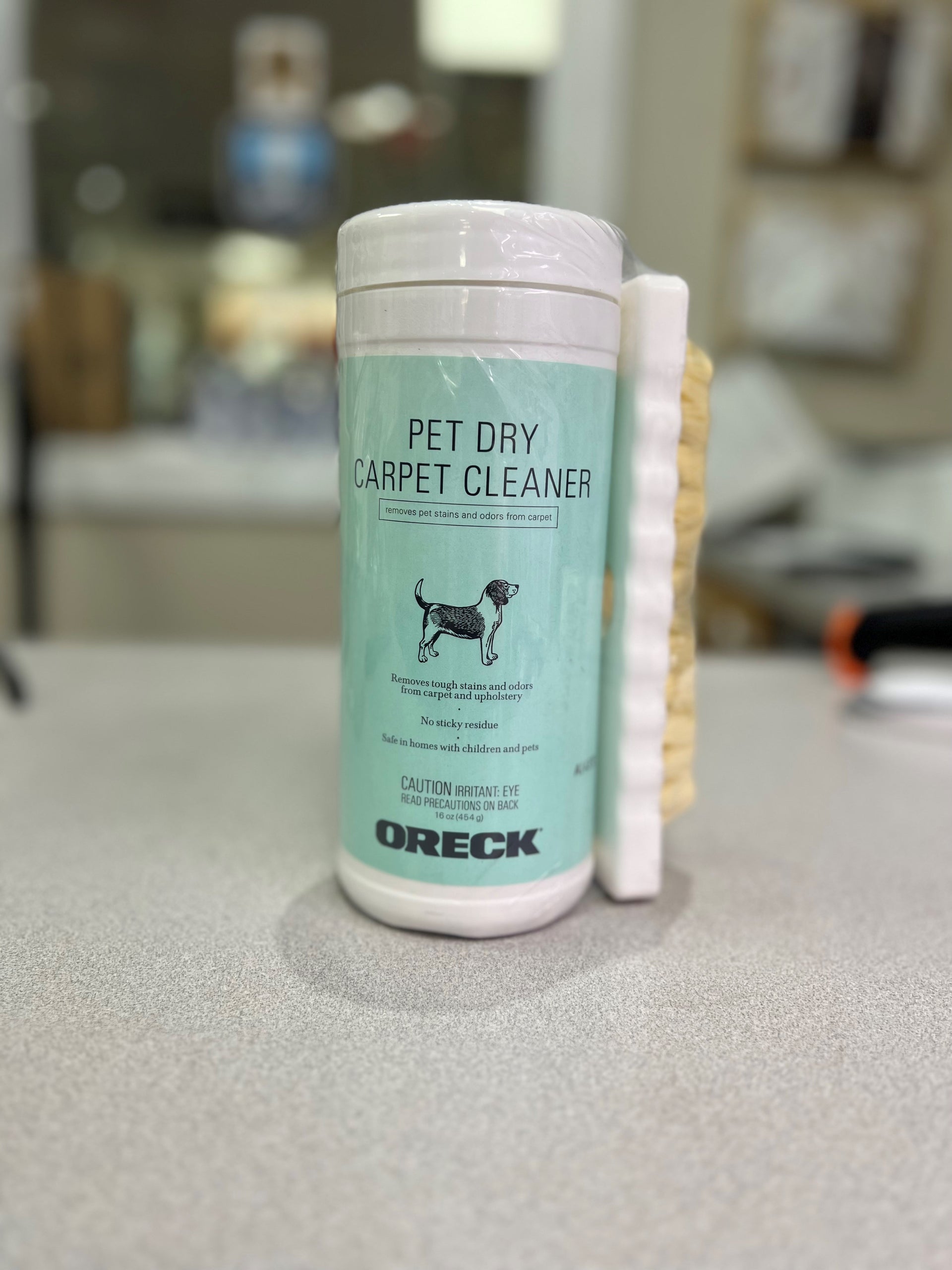 oreck dry carpet cleaner