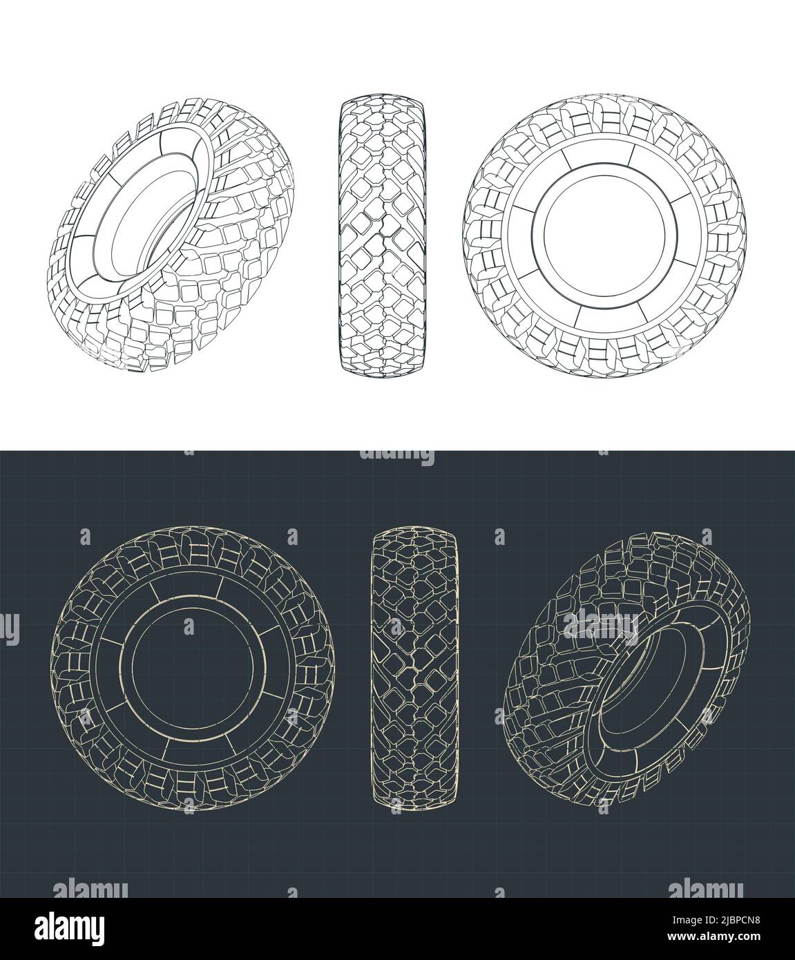 tire blueprint