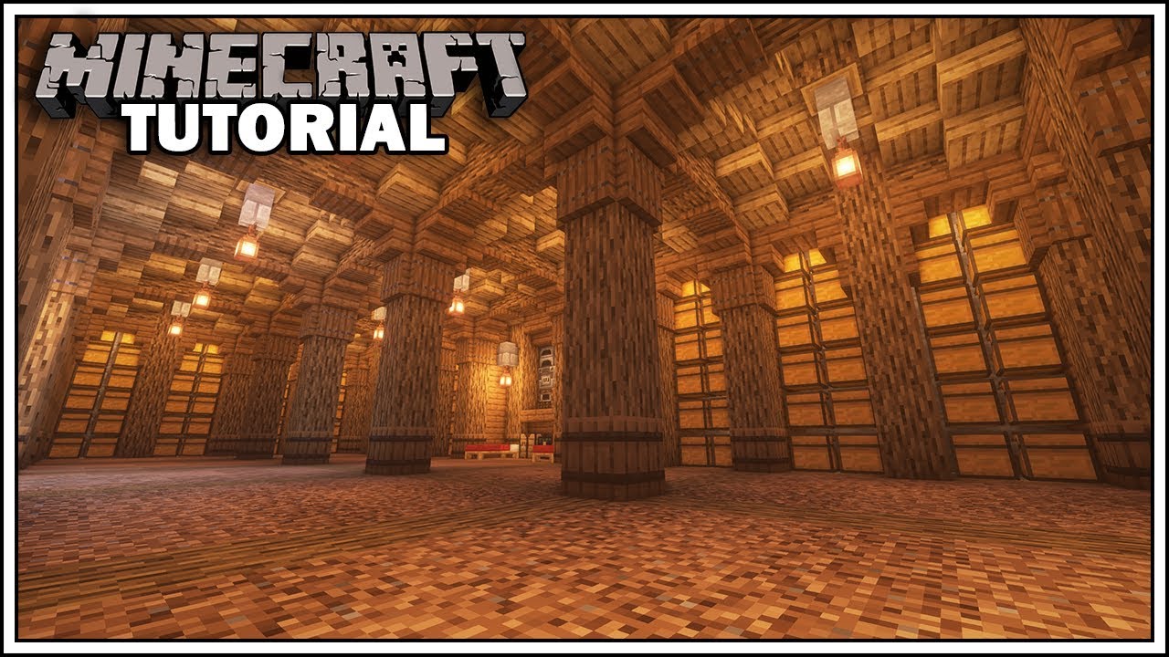 minecraft storage room design