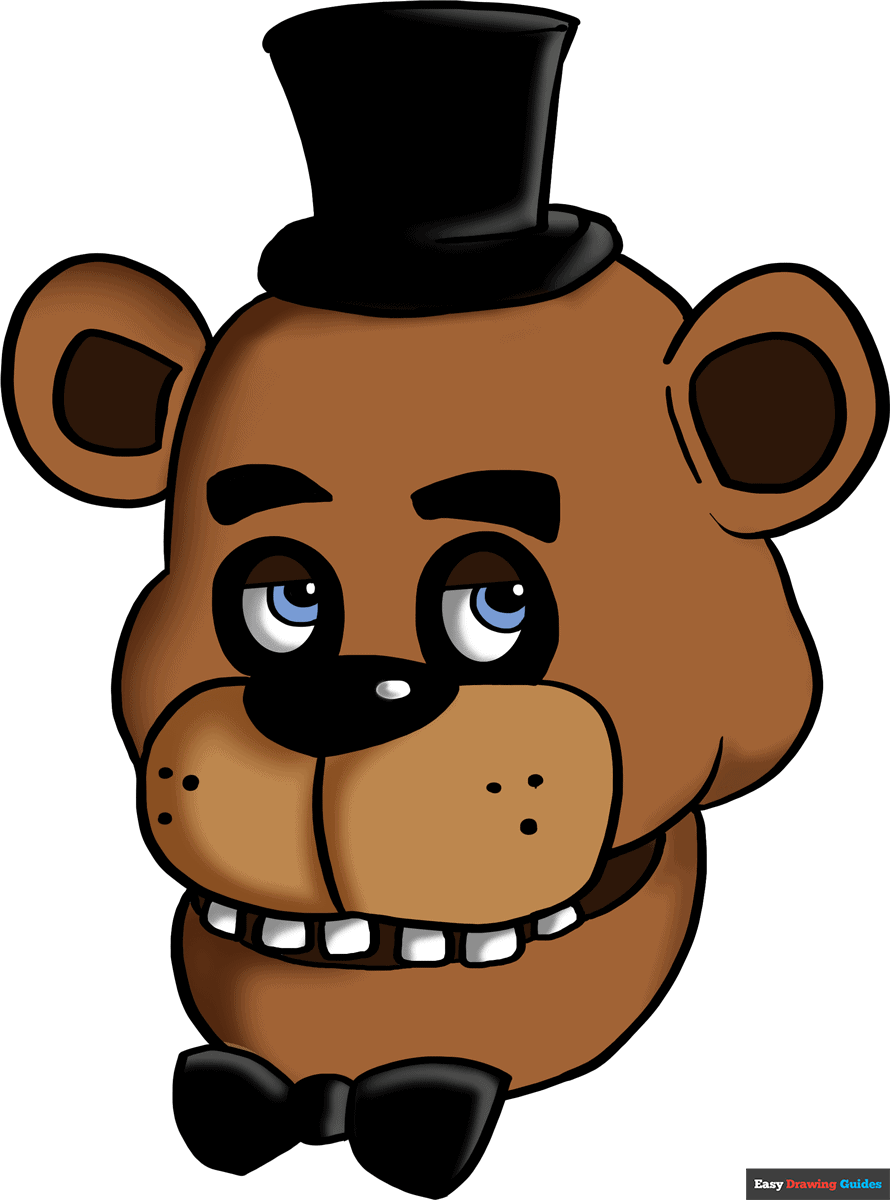 freddy fnaf drawing