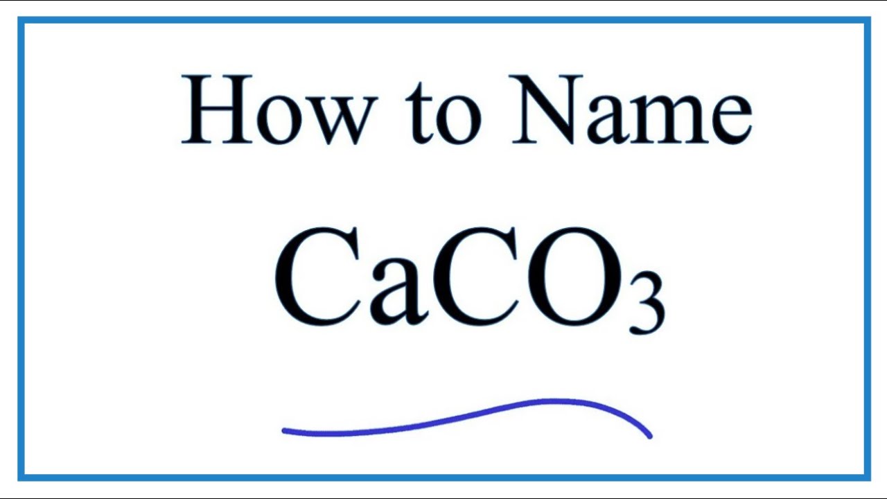 caco3 compound name