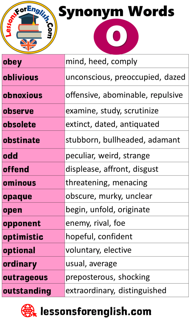 opponents synonym