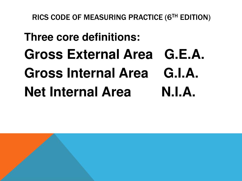 code of measuring practice 6th edition