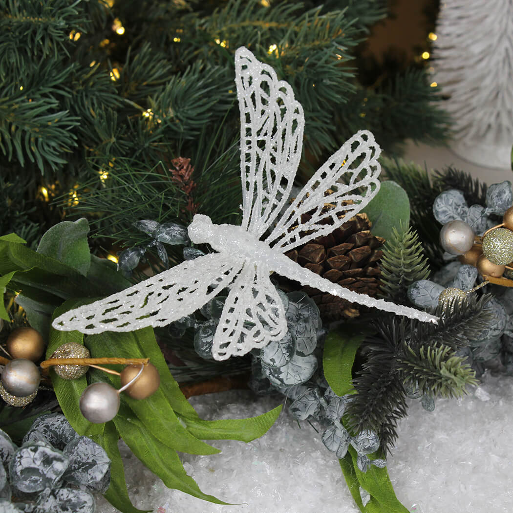 dragonfly christmas decorations
