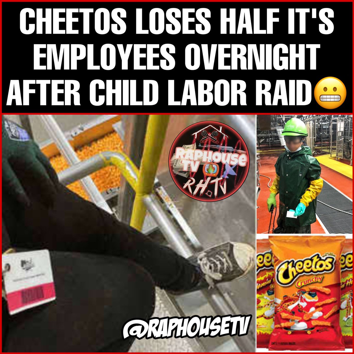 child labor cheetos