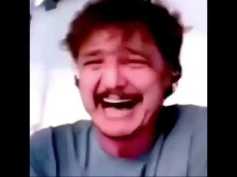 pedro pascal crying meme