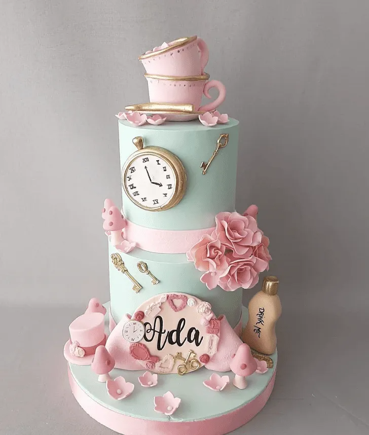 alice wonderland cake ideas