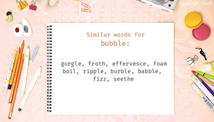 bubble synonym