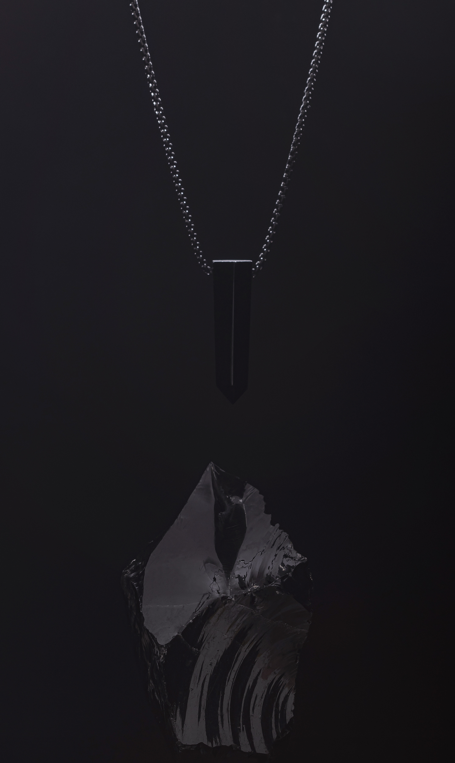 obsidian jewelry for men