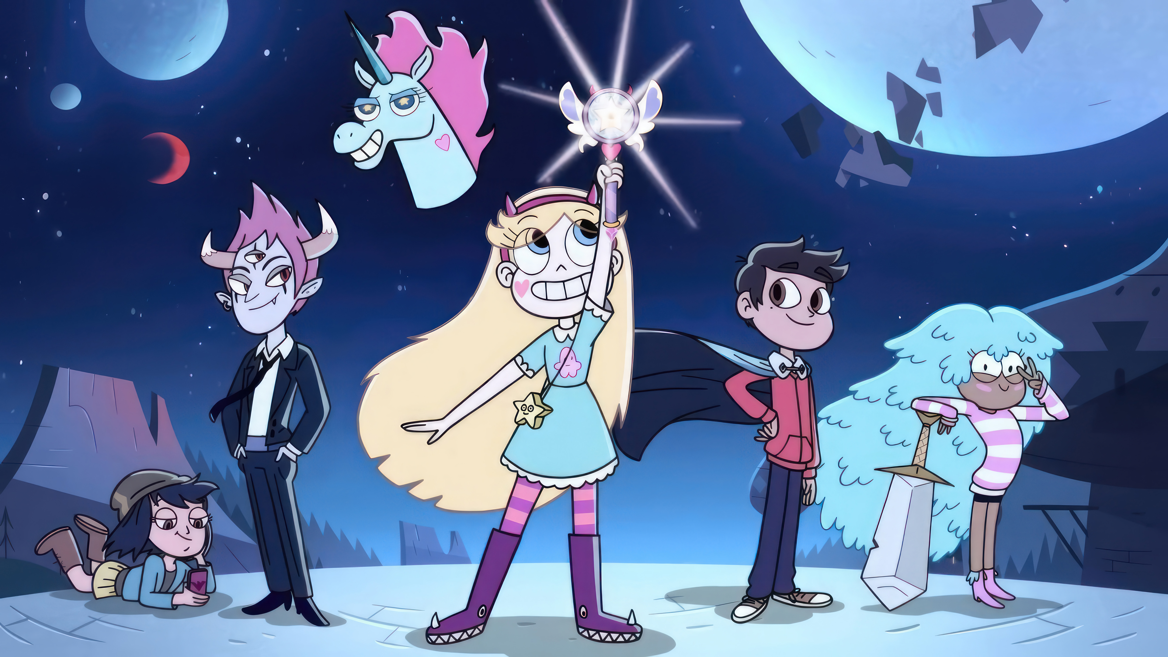 star vs the forces of evil background