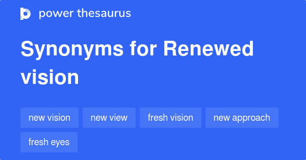 synonym for renewing