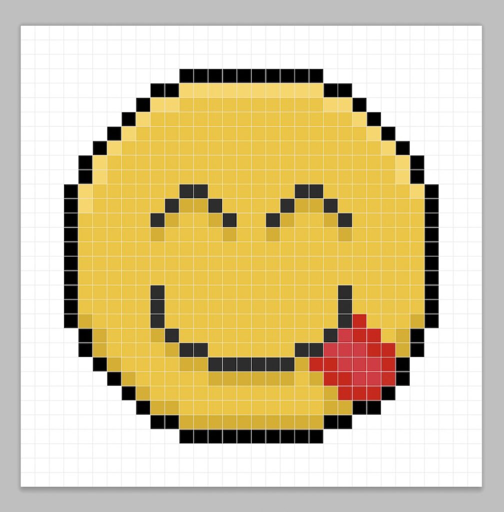 emoji pixel art