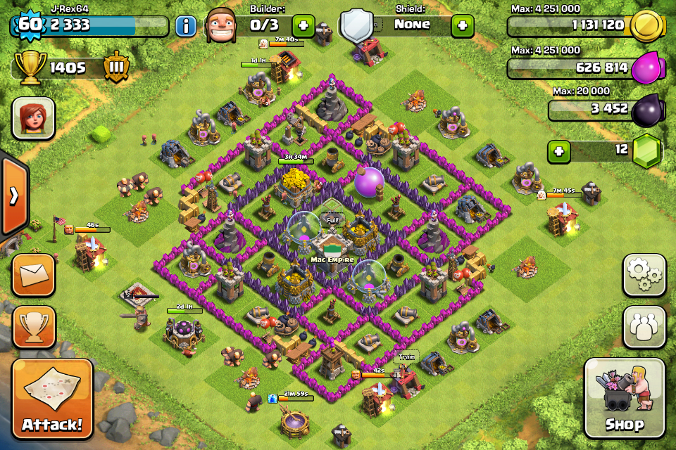 clash of clans how to build