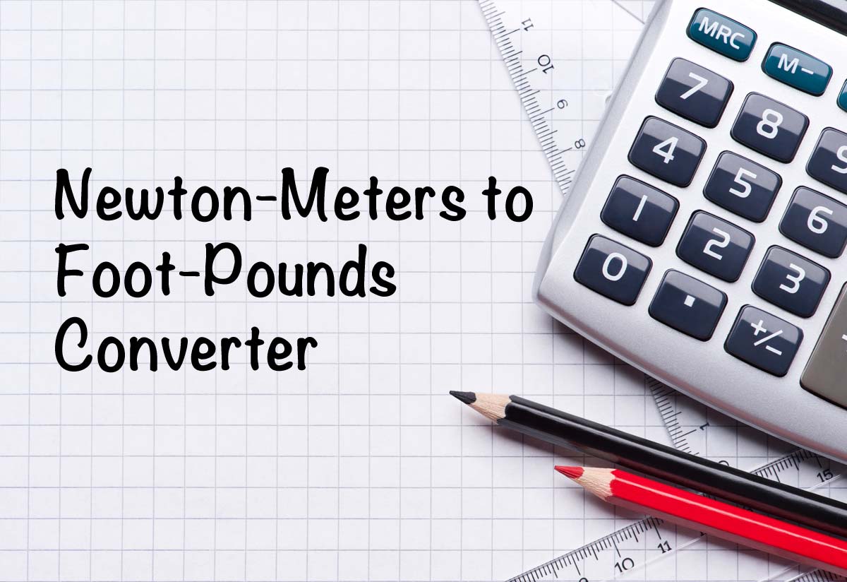 newton meters to ft pounds