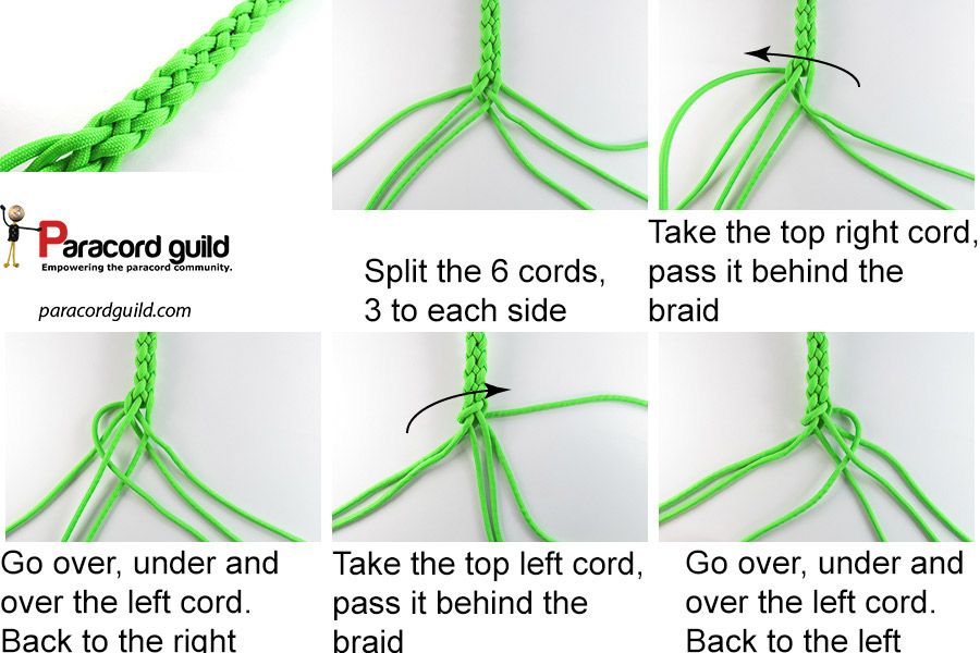 paracord rope braid