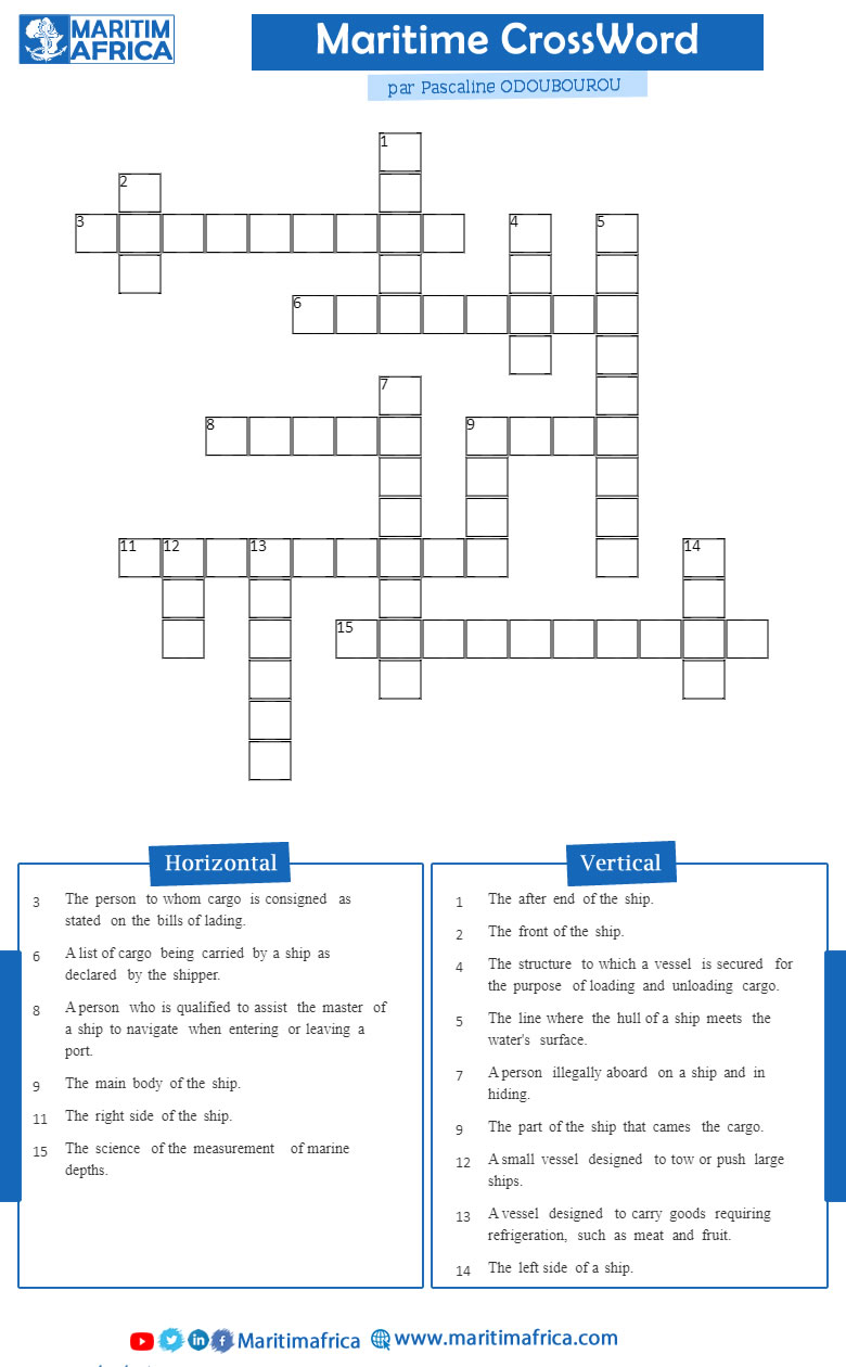 maritime crime crossword