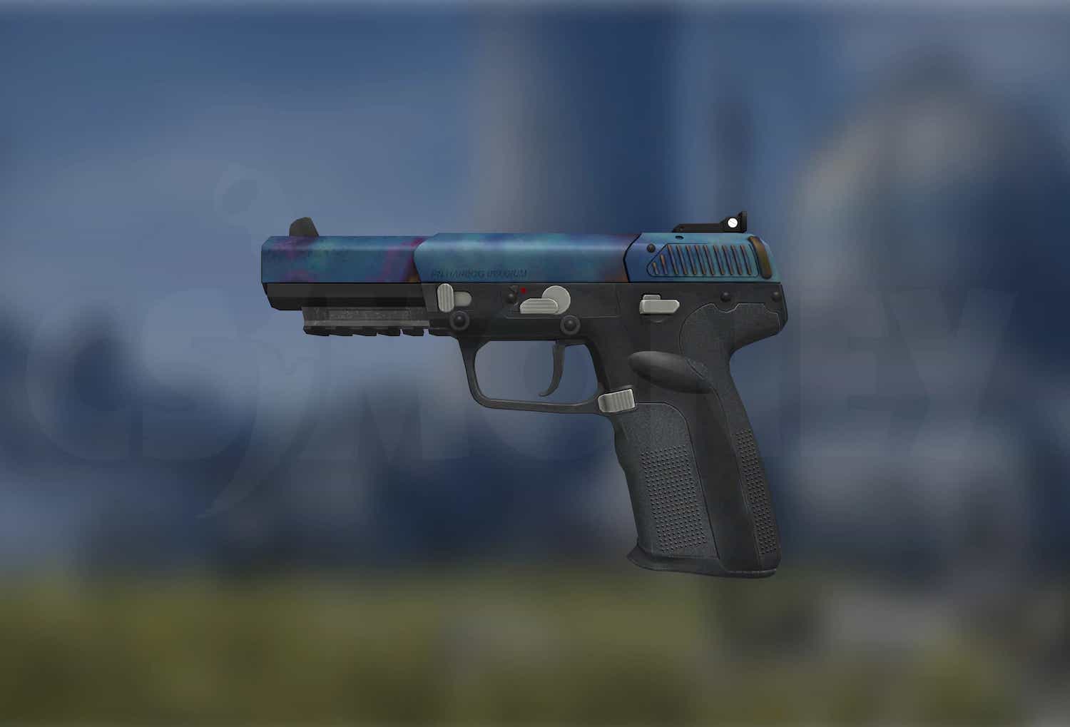 five seven blue gem