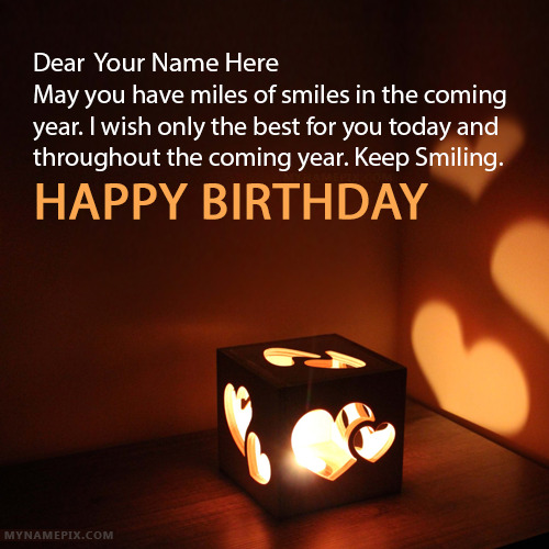 happy birthday wishes with name