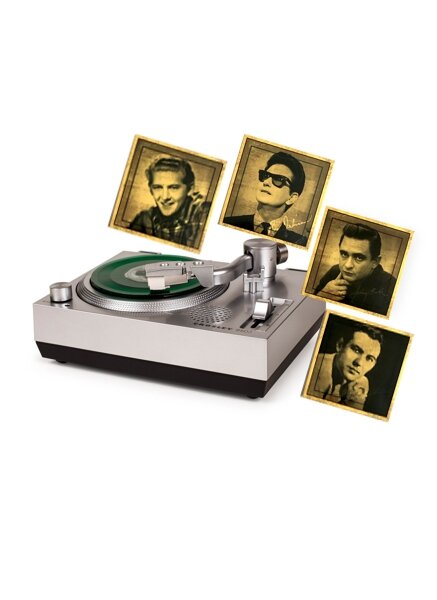 mini vinyl record player