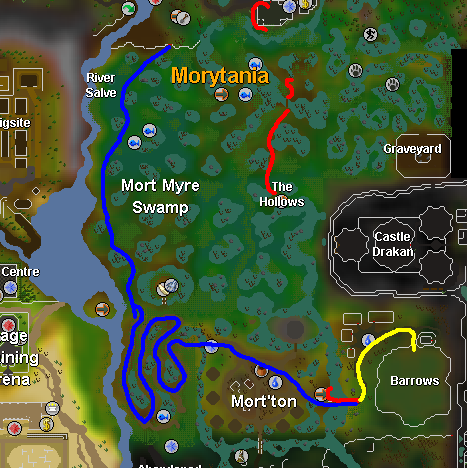 osrs barrows teleport