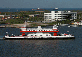 txdot ferry wait times