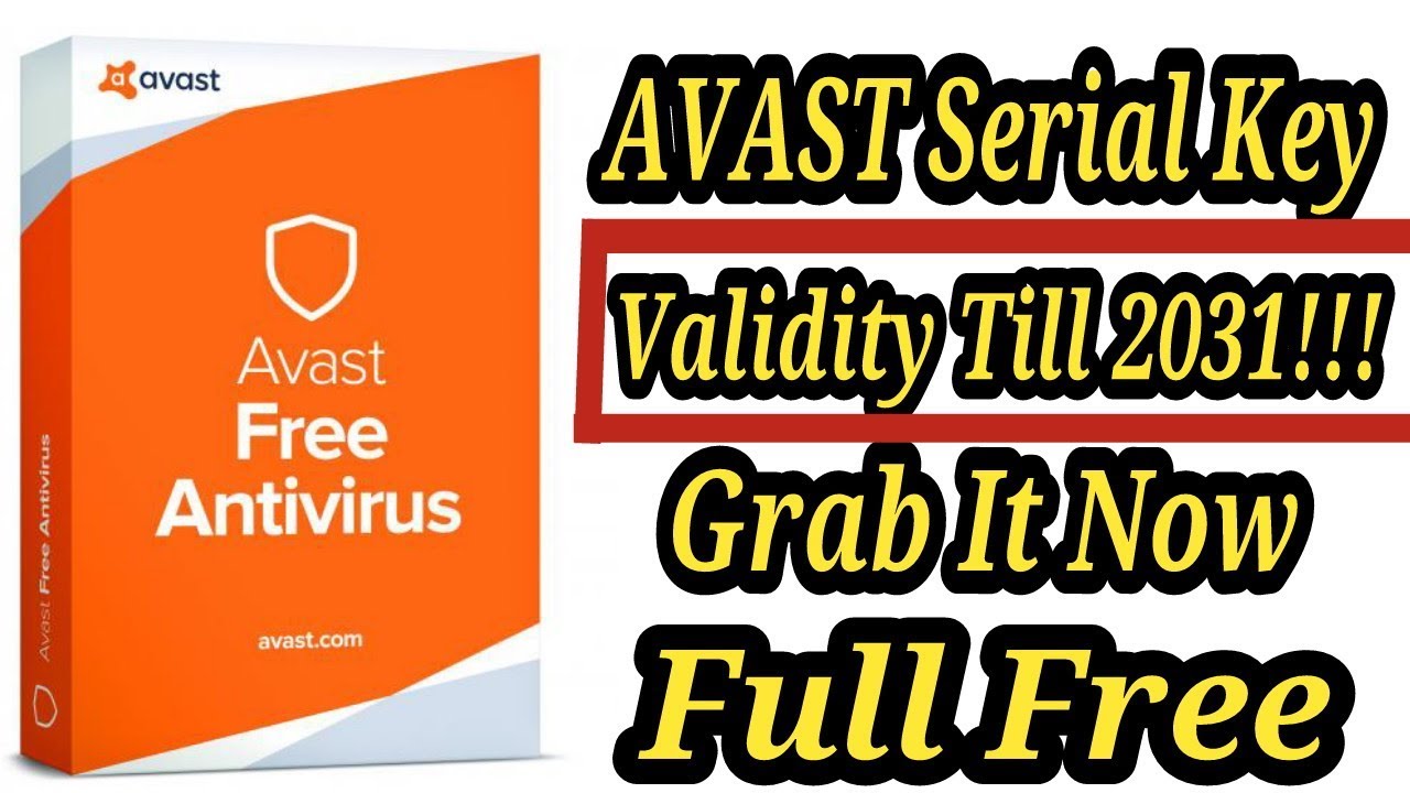 key avast free antivirus 2018