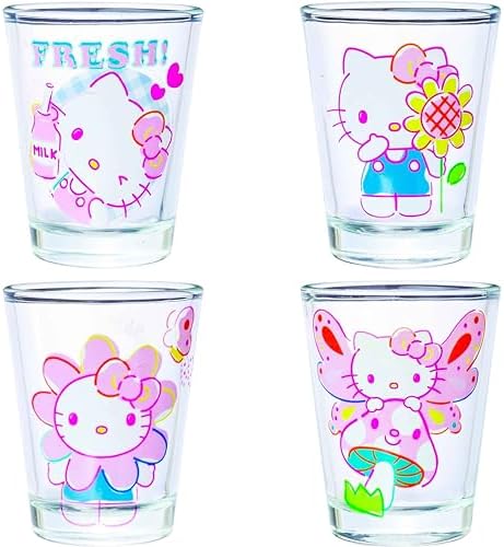 hello kitty shot glass