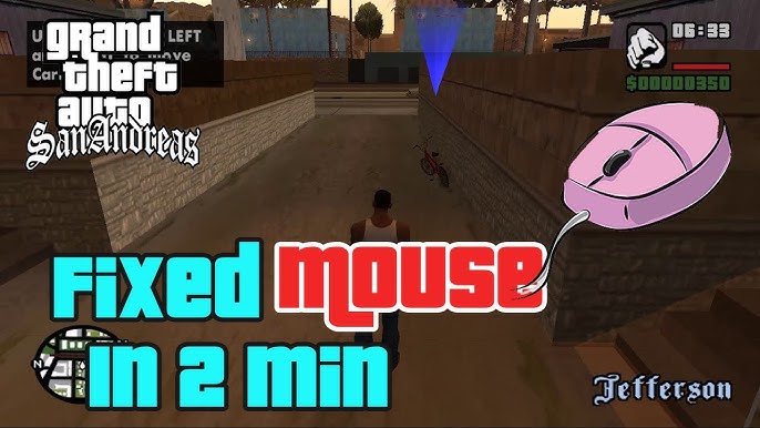 gta san andreas mouse ters