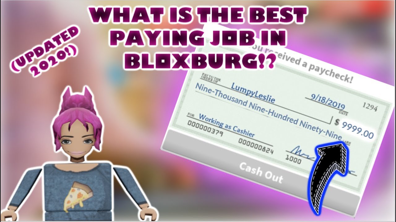 highest paying bloxburg jobs