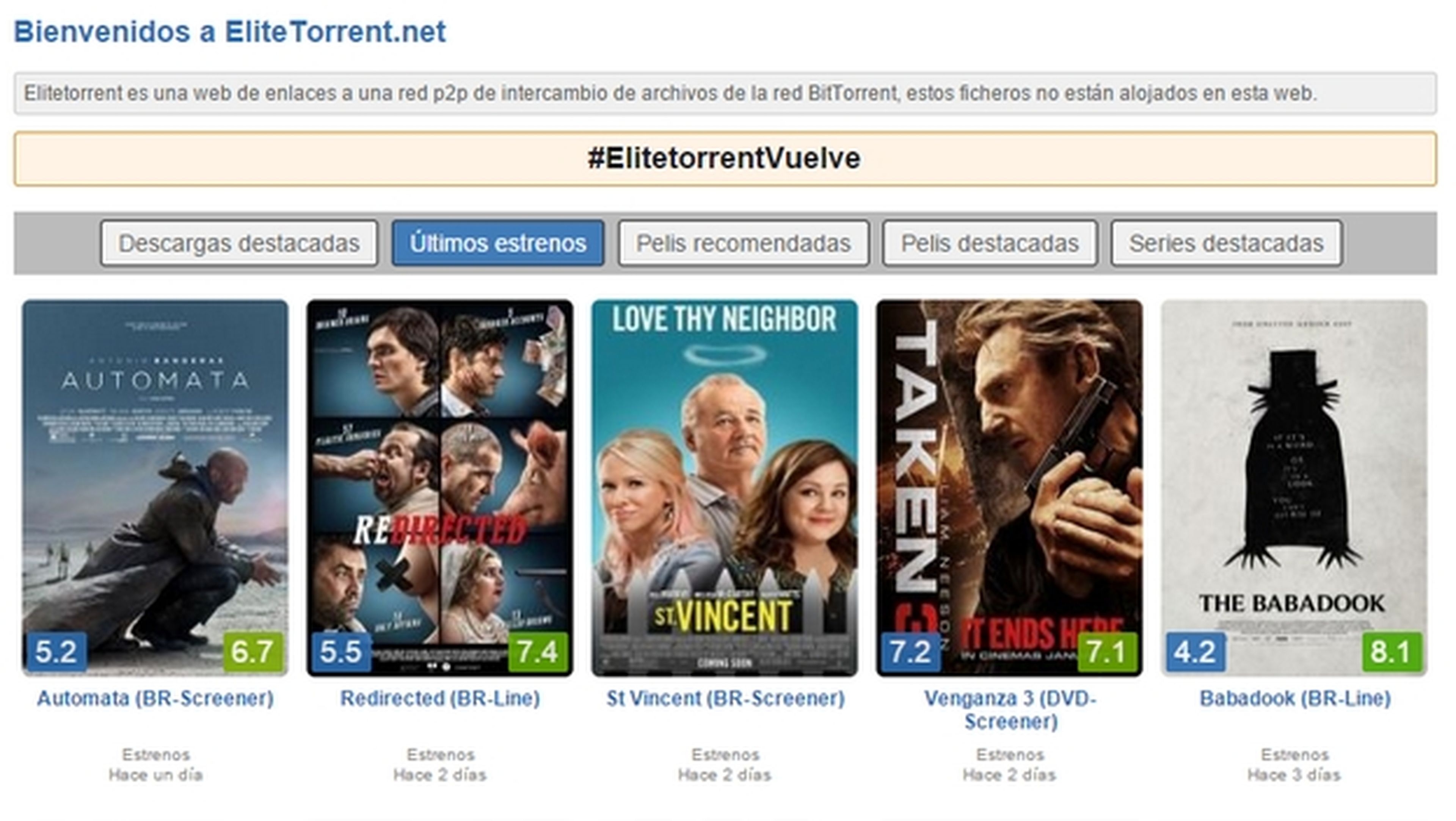 descarga peliculas elitetorrent