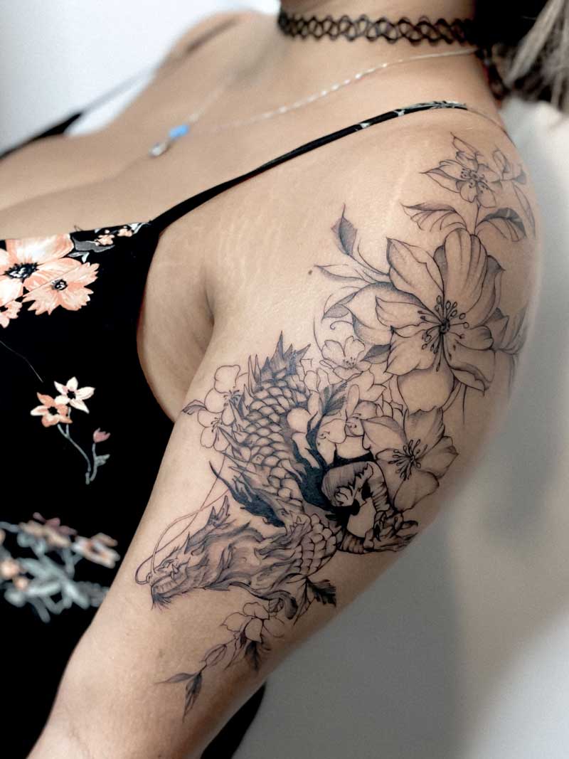 tatoo para mujer en el brazo