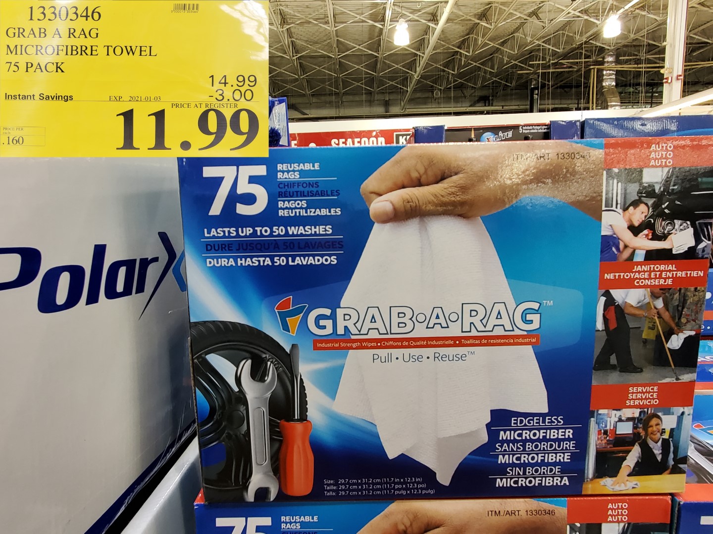 costco grab a rag