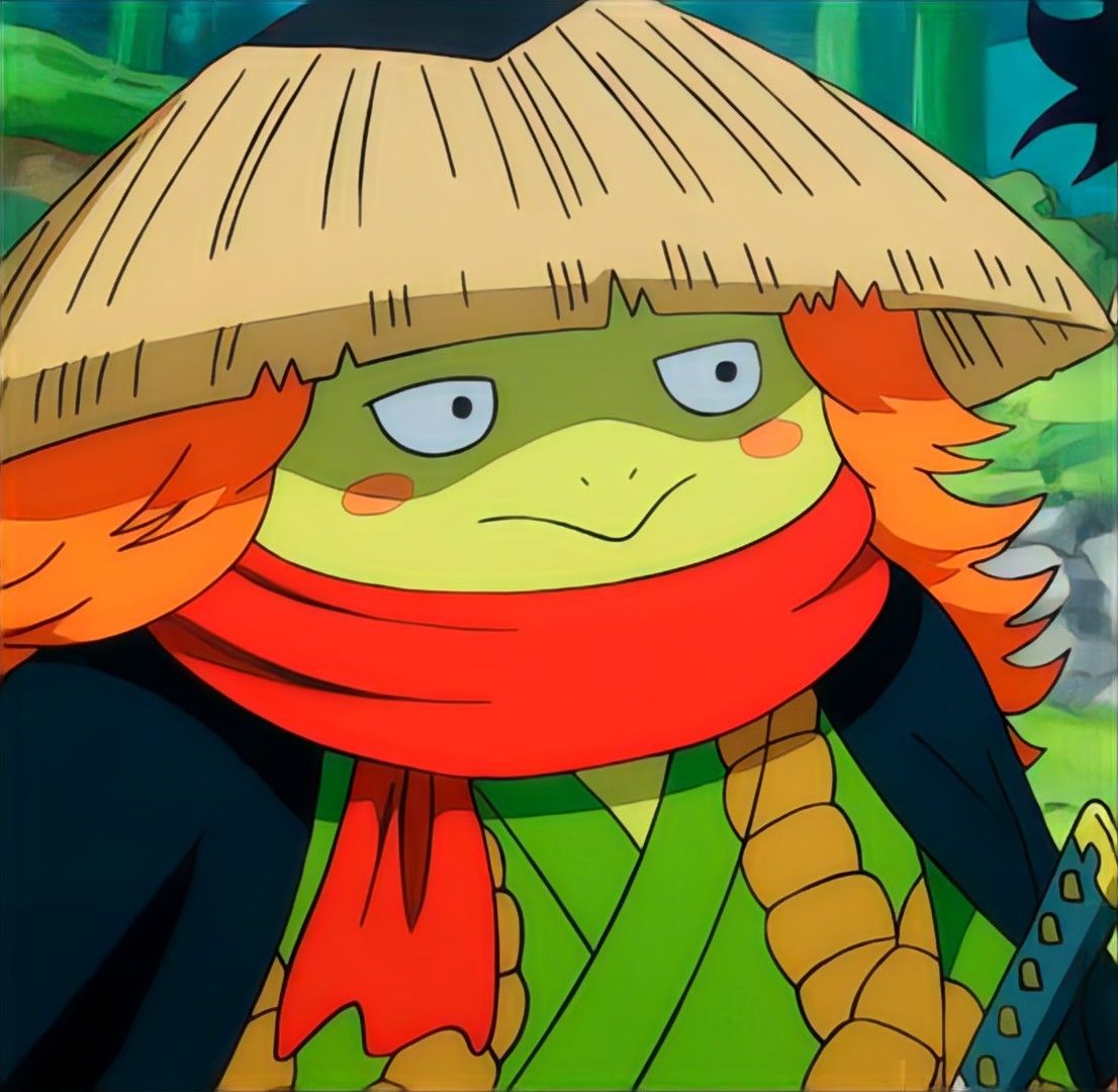 one piece frog samurai