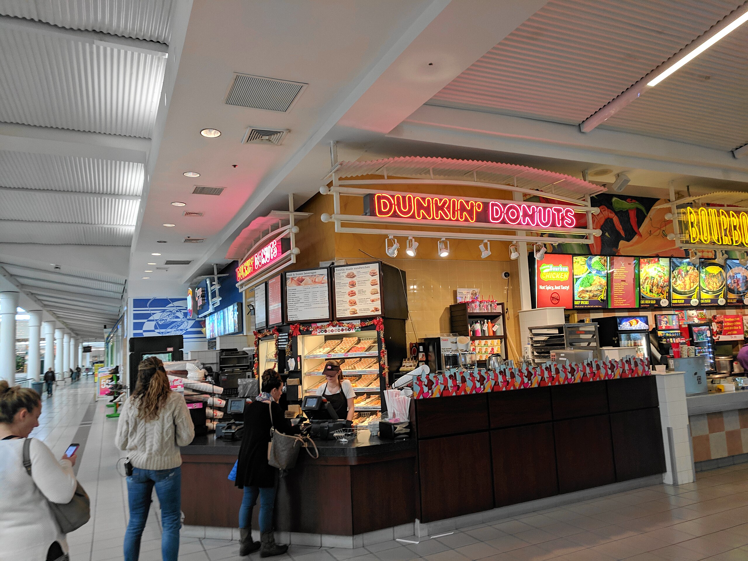 dunkin donuts galleria