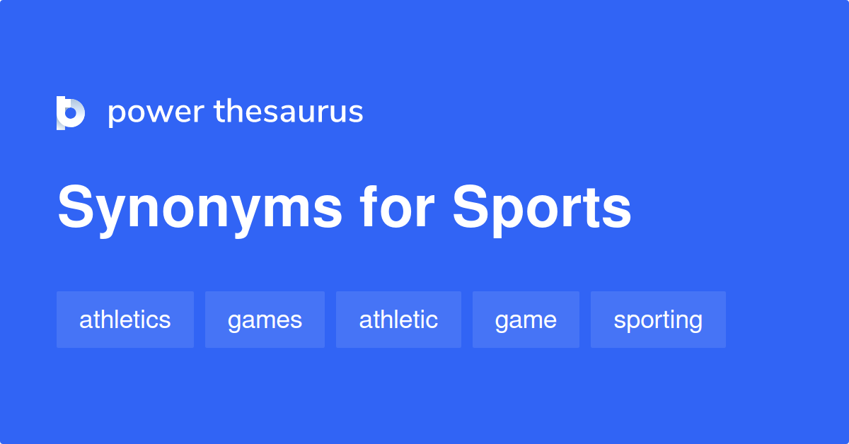 sports synonym