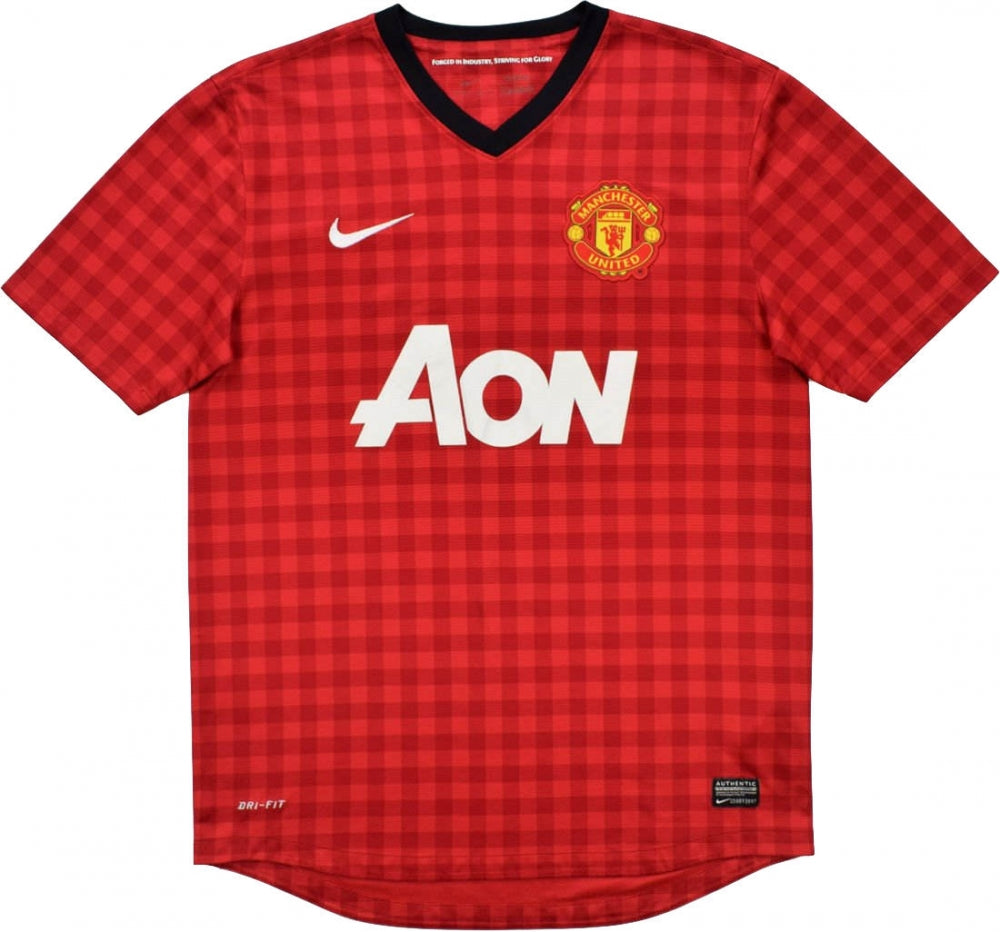 man utd home shirt