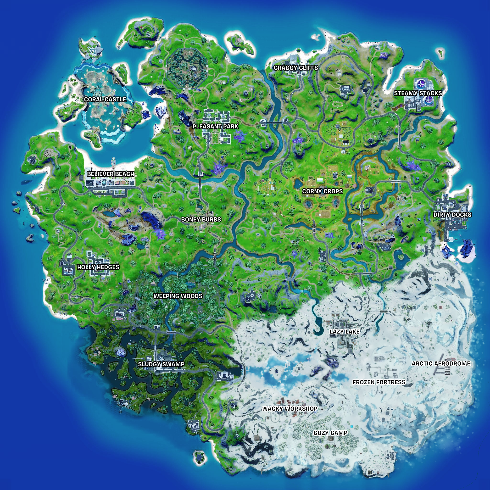 chapter 2 season 2 fortnite map