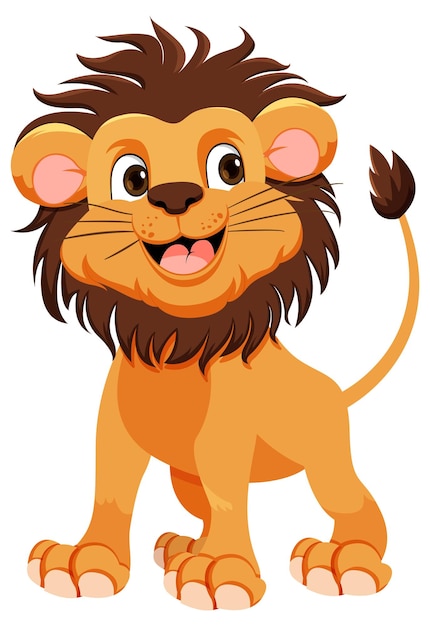 cartoon lion clipart