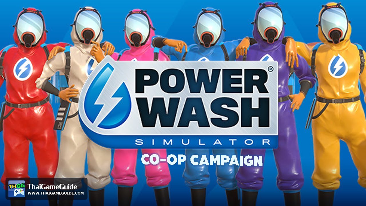 is power washing simulator split screen