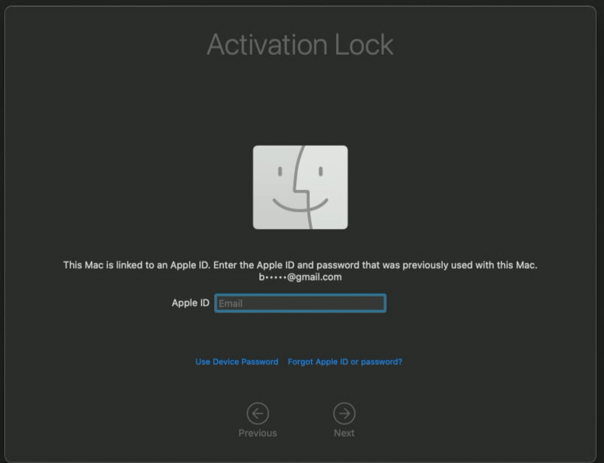 activation lock macbook