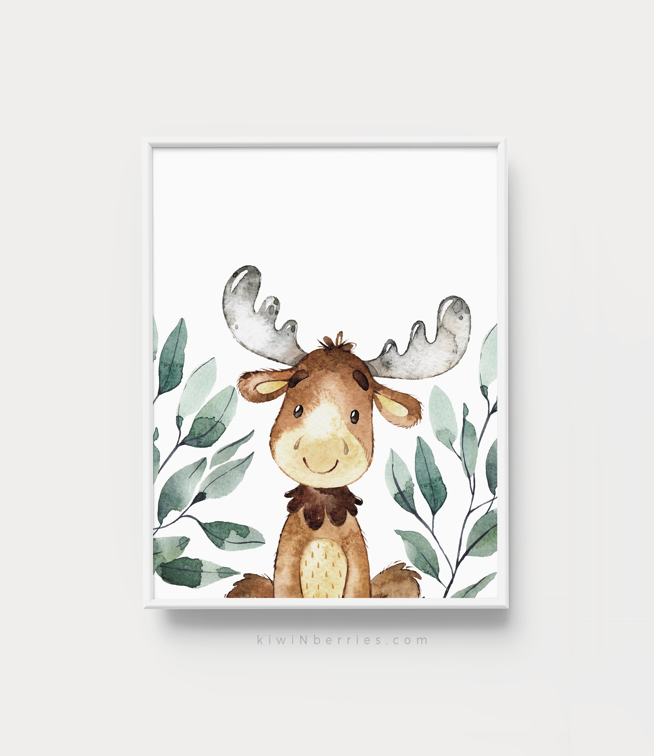 moose nursery decor