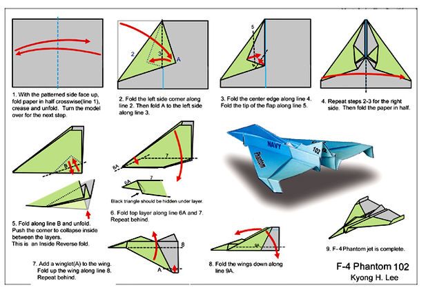 how to make a paper jet plane