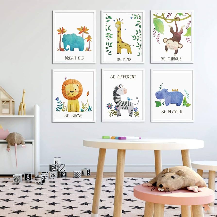 animal themed nursery ideas