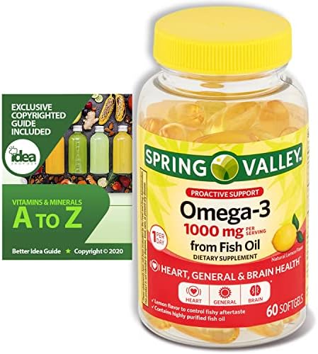 spring valley omega 3 reviews